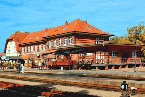 railway station  molli  kühlungsborn west