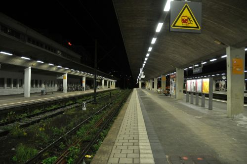railway station dark heidelberg
