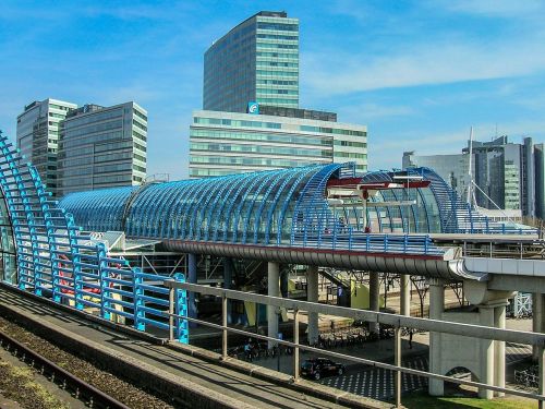 railway station amsterdam train
