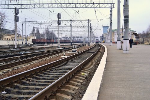 railway track  transport  railway