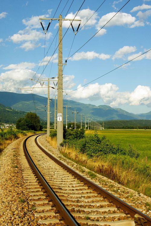 railway tracks train railway