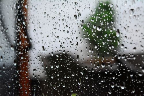 rain window weather