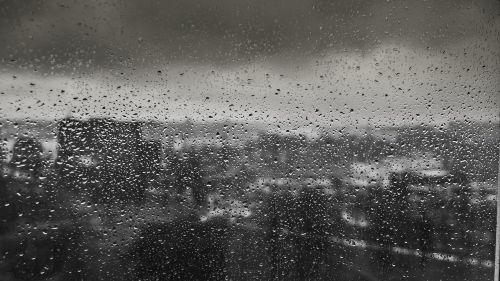 rain drops raindrops