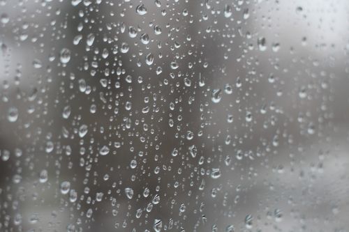 rain drop glass