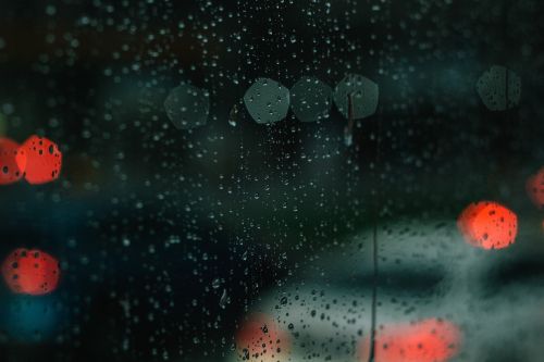 rain water drops
