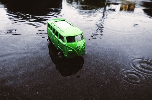 rain truck van