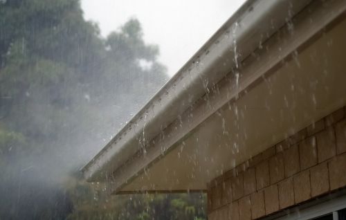 rain water roof