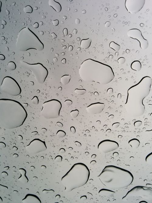rain windshield background