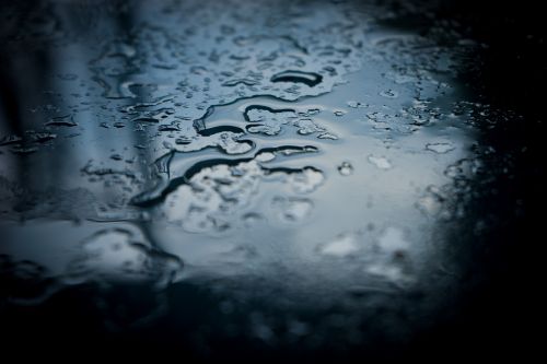 rain drip water