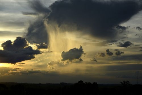 rain cloud storm