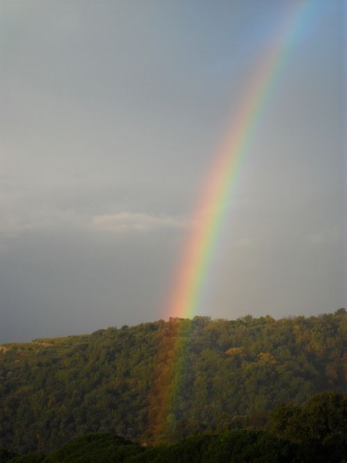 rainbow nature sky