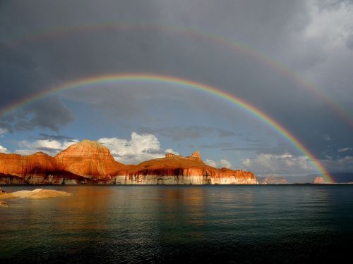 rainbow lake powell padre bay