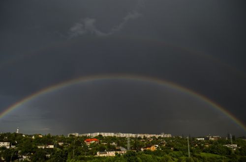 rainbow city panorama