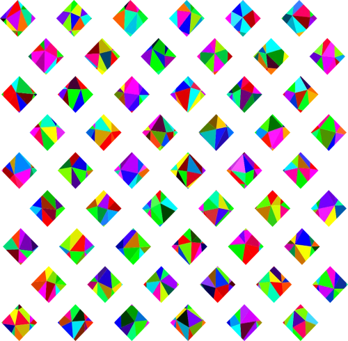 rainbow lattice geometric