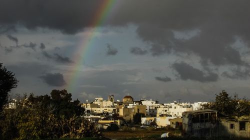 rainbow storm town