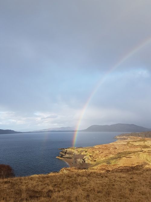 rainbow field scotland