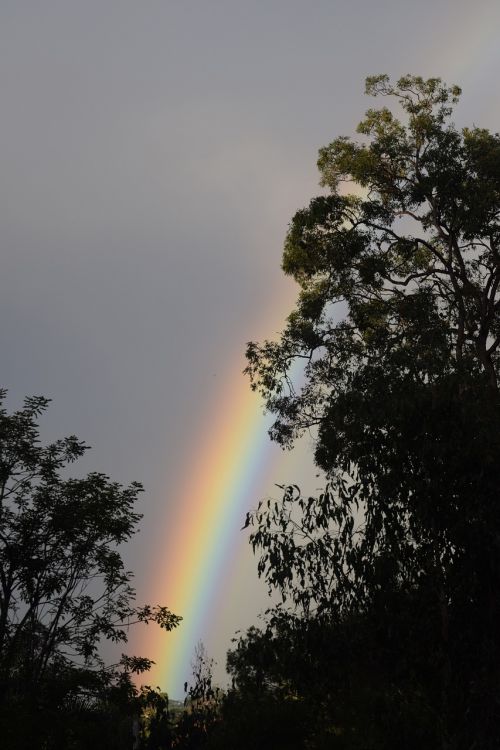 rainbow hope after rain