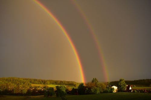 rainbow nature spectacle