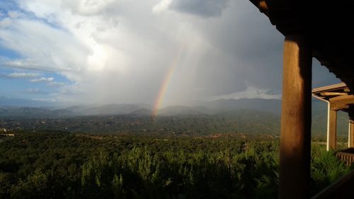 rainbow clouds weather