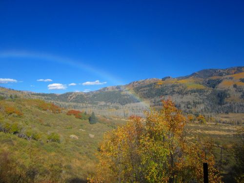 rainbow colorado valley fall