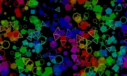 rainbow  pattern  geometric