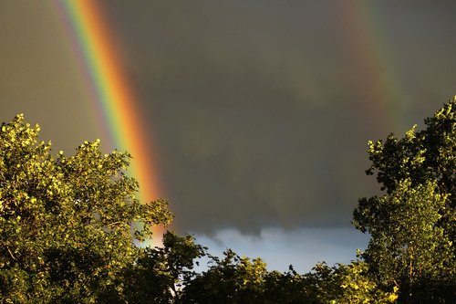rainbow  rain  spectrum