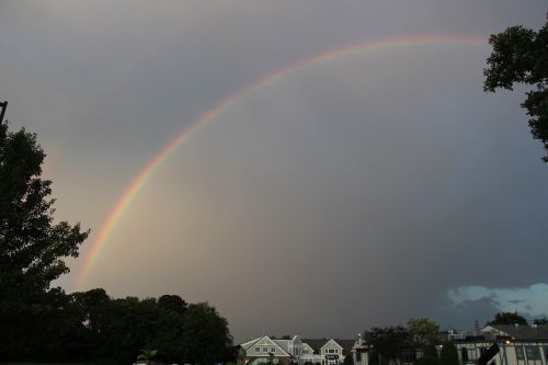 rainbow cloud dark