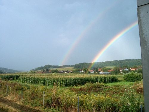 rainbow nature sky