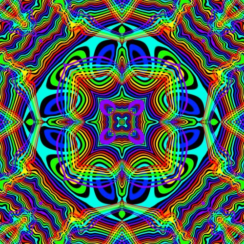 Rainbow Kaleidoscope 2