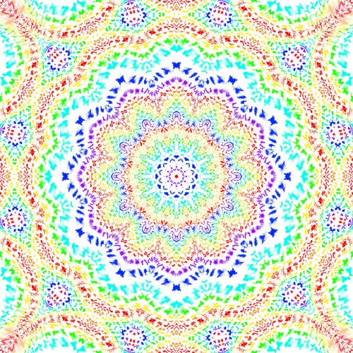 Rainbow Kaleidoscope 4