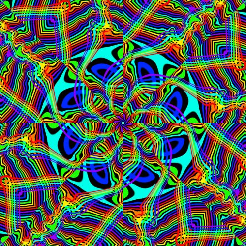 Rainbow Kaleidoscope 5