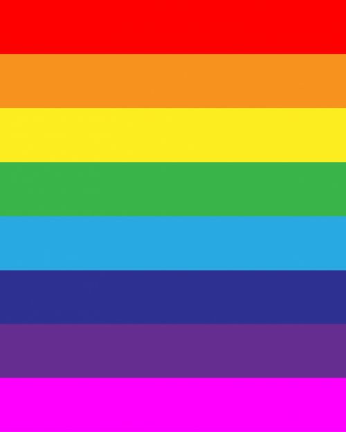 Rainbow Stripes Background