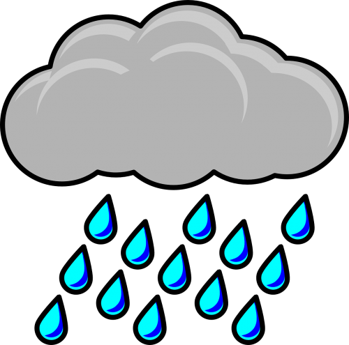 raincloud storm weather