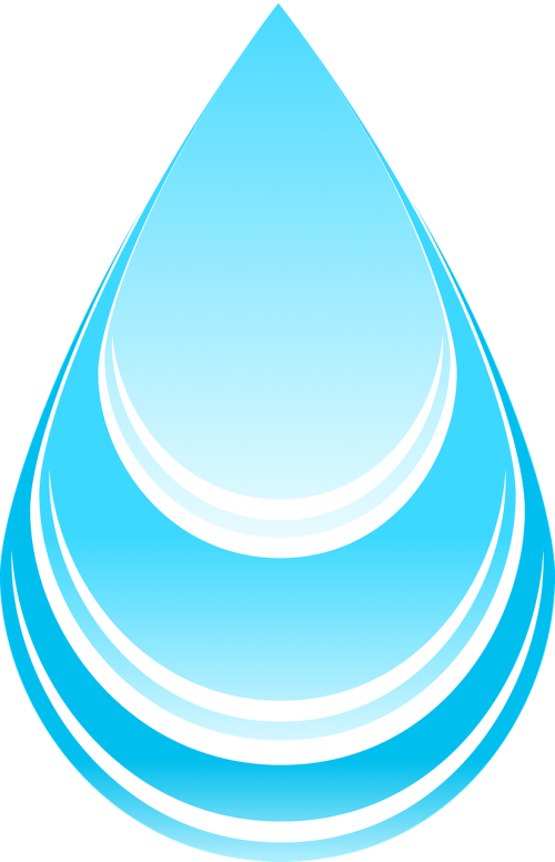 raindrop water blue