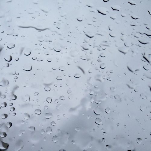 raindrops water drops the window