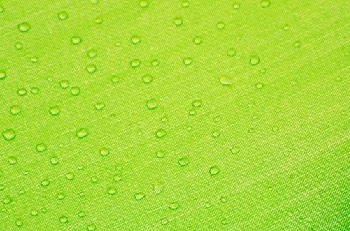 Raindrops On The Green Background