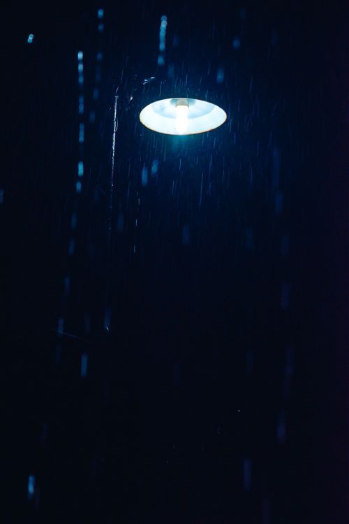 rainy light lamp