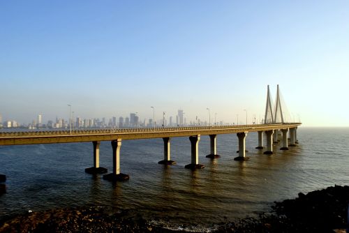 rajiv gandhi sea link suspension bridge bandra-worli sea link