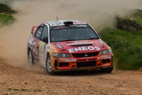 rally race car