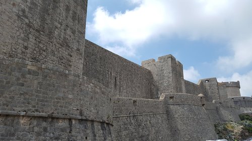 rampart  dubrovnik  fortress