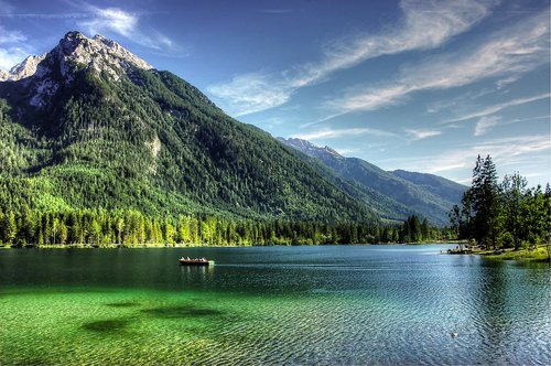 ramsau  hintersee  alpine