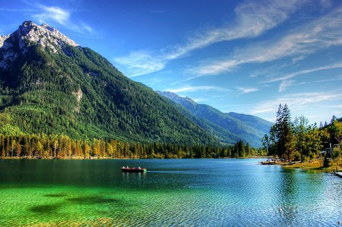 ramsau  hintersee  alpine