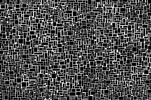 random rectangle pattern black and white