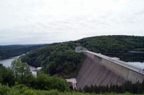 rappbode reservoir landscape reservoir