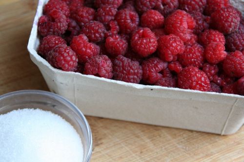 raspberries fruit preparations