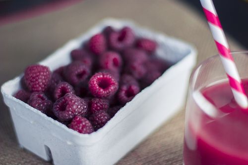 raspberries fruit drink