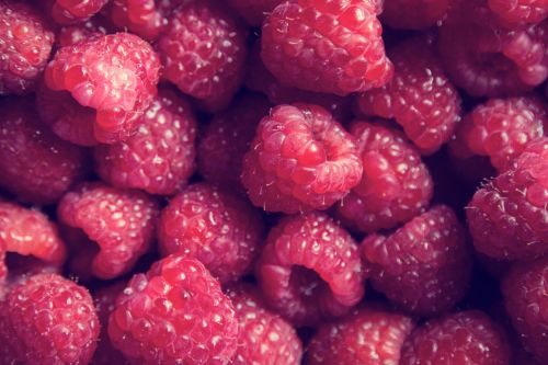 Raspberries Background