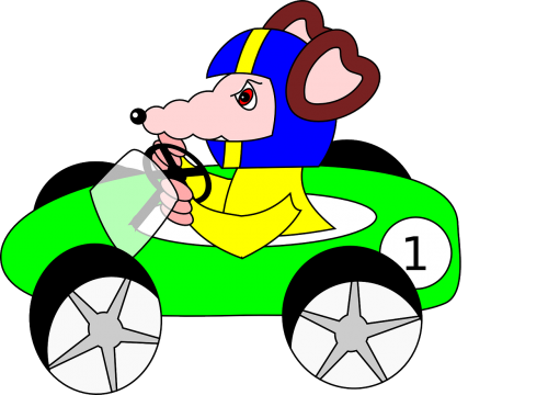 rat car racing car