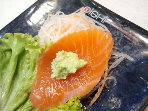 raw fish sha xin hotel food