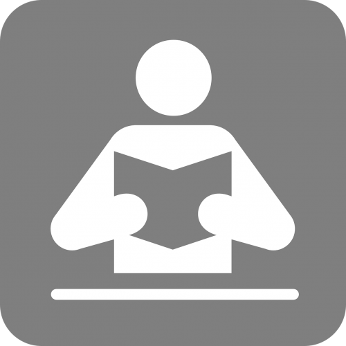 reading book symbol
